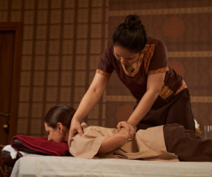 Trigger Point Massage on Table